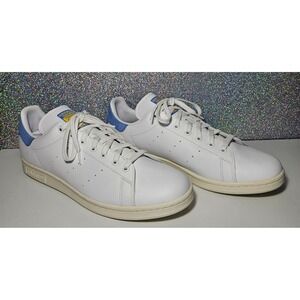 ADIDAS x Stan Smith White Blue Yellow Men's Spikeless Golf Sneakers Size 13.5